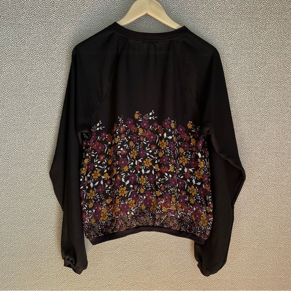 XL Maurice’s Floral Zipper Jacket - Picture 5 of 8